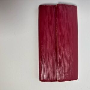 Elegant Red Women's Wallet